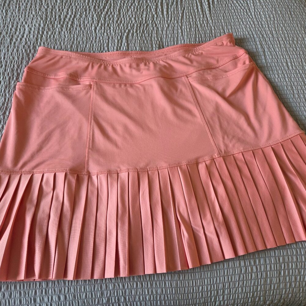 JoFit- Womens Long Knife Pleat Skort